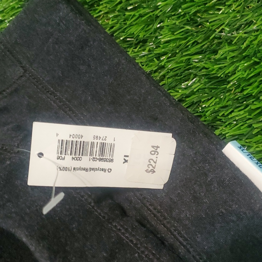 Two- Old Navy Stretch Skirts (black, charcoal gray) - Picture 6 of 11
